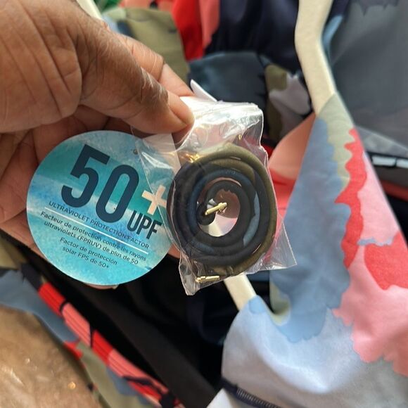 Motherhood Maternity BEACH BUMP Swimsuit L - Picture 6 of 9